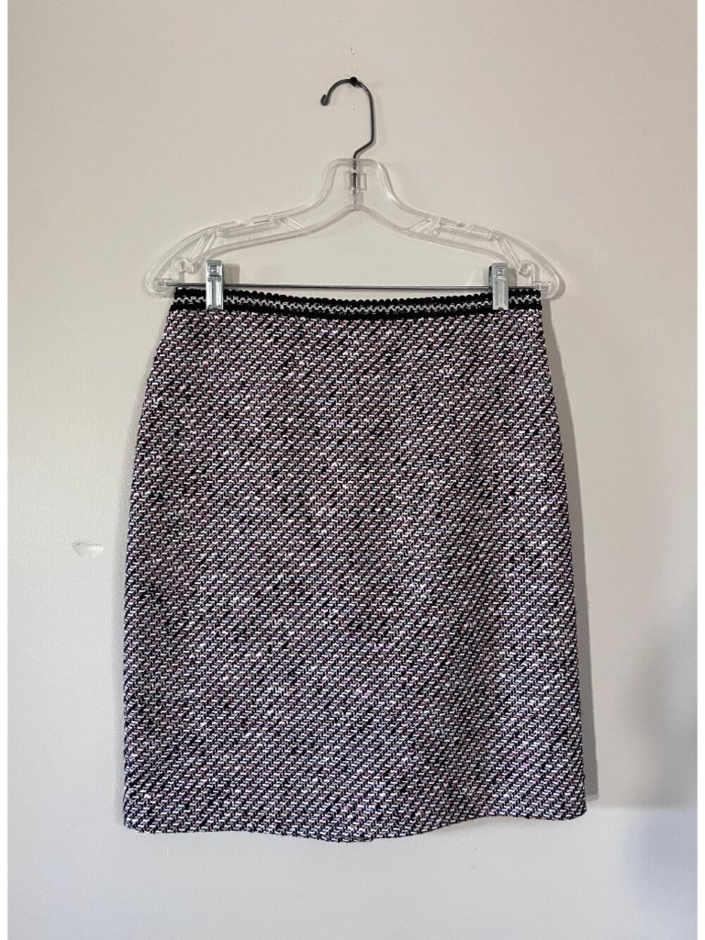 Talbots Womens Size 10 Petite Multicolor Pencil Midi Skirt Career Wear Lined